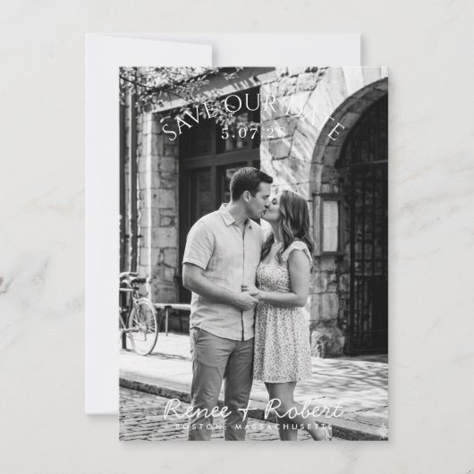 Verloofd Save The Date (Voorkant)