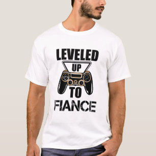 Verloofd Vintage Gaming Verloofde T-Shirt