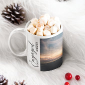 Verloofd & vrolijk paar foto koffiemok