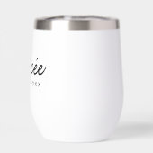 Verloofde Elegante Typografie Custom Verloving Gif (Achterkant)