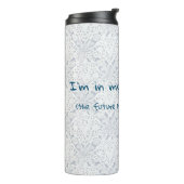 Verloofde tijdperk van de bruid toekomstige mevrou thermosbeker (Gedraaid links)