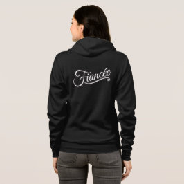 Verloofde zweet shirt zwart