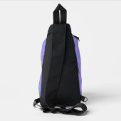 Verloop 2 van rechthoekig patroon sling bag (Achterkant)