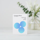 Verloop 3 Cirkels 01 Visitekaartje (Staand voorkant)
