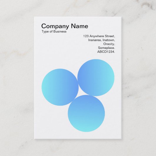 Verloop 3 Cirkels 01 Visitekaartje (Voorkant)