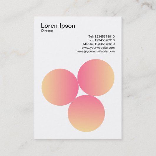 Verloop 3 Cirkels 02 Visitekaartje (Achterkant)