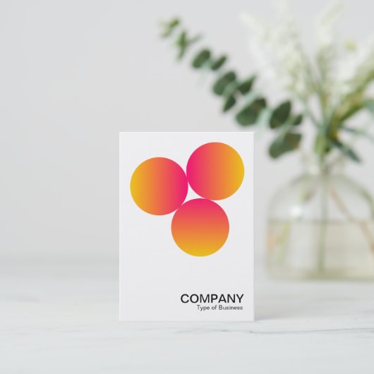 Verloop 3 Cirkels v2 03 Visitekaartje (Staand voorkant)