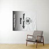 Verloop Aangepaste tekst en afbeelding Wandkleed (In Situ (horizontaal))