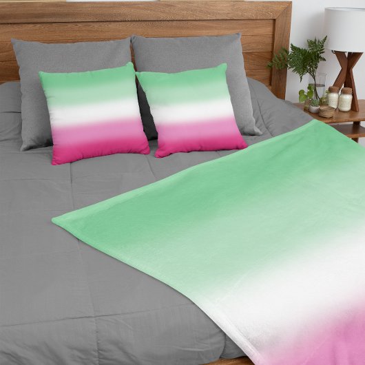 Verloop Abrosexuele Pride Vlag Fleece Deken