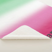Verloop Abrosexuele Pride Vlag Sherpa Deken (3/4)