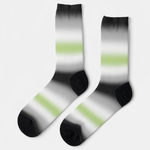 Verloop Agender Pride Vlag Sokken
