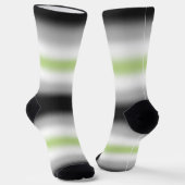 Verloop Agender Pride Vlag Sokken (Gebogen)