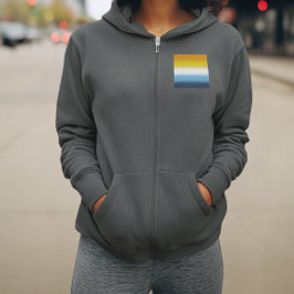 Verloop AroAce Pride Vlag – Kleurrijke AroAce Vlag Hoodie