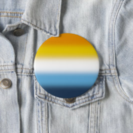 Verloop AroAce Pride Vlag – Kleurrijke AroAce Vlag Ronde Button 4,0 Cm