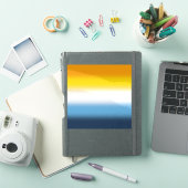 Verloop AroAce Pridevlag – Kleurrijke AroAce vlag Sticker (iPad Cover)