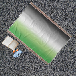 Verloop Aromantische Vlag – Kleurrijke Aromantisch Deken