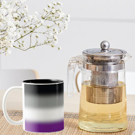 Verloop Aseksuele Pride Vlag - Kleurrijke ACE Vlag Tweekleurige Koffiemok