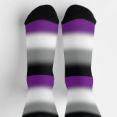 Verloop Aseksuele Pride Vlag Sokken (Top)