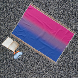 Verloop Biseksuele Pride Vlag – Kleurrijke Bi Vlag Deken