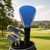 Verloop Blauw Chevron Monogram Golfheadcover