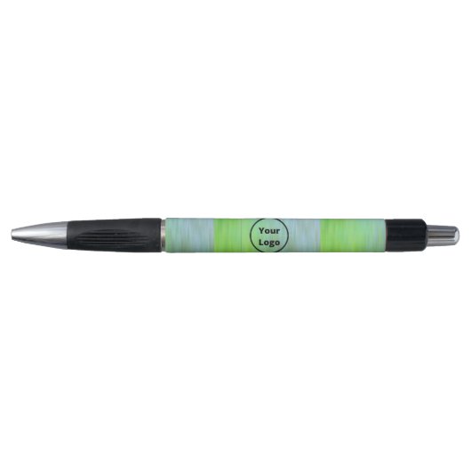 Verloop blauw en groen getextureerd pen (Voorkant)