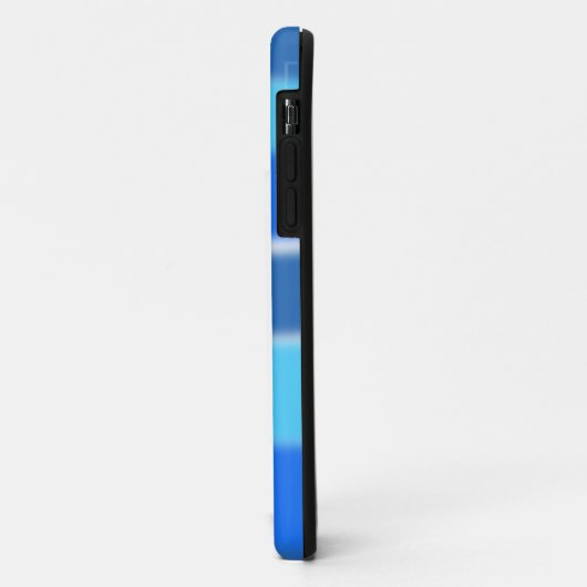 Verloop Blauw iPhone Case (Achterkant/links)