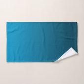 Verloop blauw - licht naar diep | Mood Achtergrond Bad Handdoek (Handdoek)