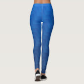 Verloop Blauwe Chevron Leggings (Achterkant)