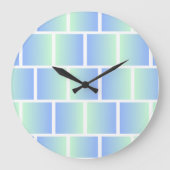 Verloop Blauwe vierkanten Grote Klok (Voorkant)