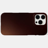Verloop bruine kleur Case-Mate iPhone case (Achterkant (horizontaal))