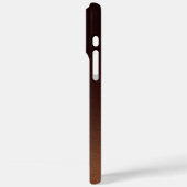 Verloop bruine kleur Case-Mate iPhone case (Achterkant / Links)