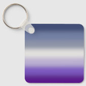 Verloop Butch Lesbische Pride Vlag – Butch Vlag Sleutelhanger (Voorkant)