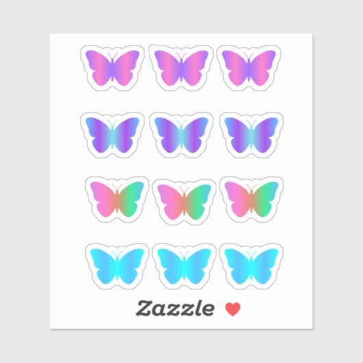 Verloop Butterfly Pack Sticker (Vel)