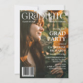 Verloop Cover Foto Tijdschrift Afstudeerfeest Kaart (Voorkant)