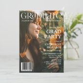 Verloop Cover Foto Tijdschrift Afstudeerfeest Kaart (Staand voorkant)