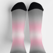 Verloop Demigirl Pride-vlag Sokken (Top)