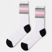 Verloop Demigirl Pride Vlag Sokken (Links)