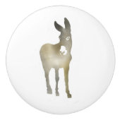 Verloop Donkerlade Keramische Knop (Voorkant)