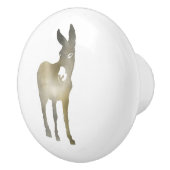 Verloop Donkerlade Keramische Knop (Rechts)