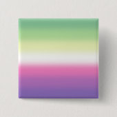 Verloop Genderdoe Pride Vlag – Genderdoe Vlag Vierkante Button 5,1 Cm (Voorkant)