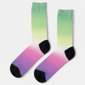 Verloop Genderfae Pride Vlag Sokken (Links)