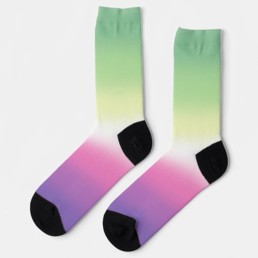 Verloop Genderfae Pride Vlag Sokken (Links)