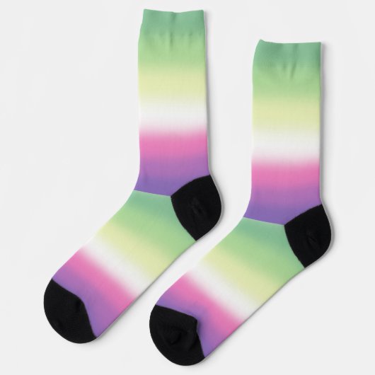 Verloop Genderfae Pride Vlag Sokken (Links)