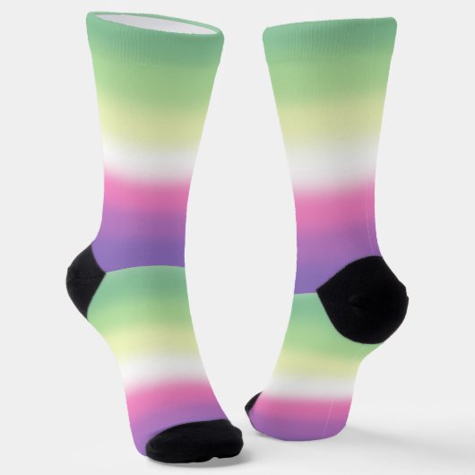 Verloop Genderfae Pride Vlag Sokken (Gebogen)