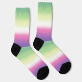 Verloop Genderfae Pride Vlag Sokken (Rechts)