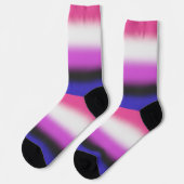 Verloop Genderfluid Pride Vlag Sokken (Links)