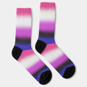 Verloop Genderfluid Pride Vlag Sokken (Rechts)