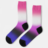 Verloop Genderfluid Pride Vlag Sokken (Links)