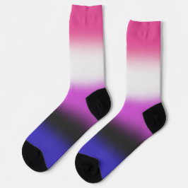 Verloop Genderfluid Pride Vlag Sokken