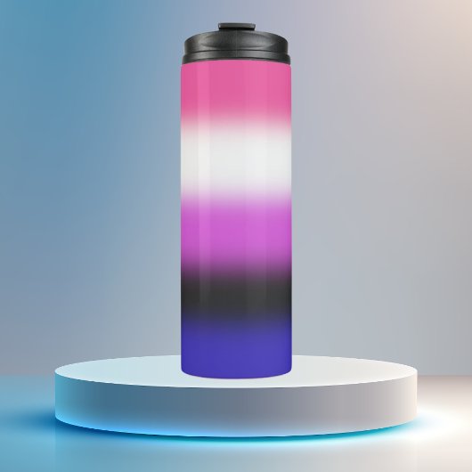 Verloop Genderfluid Pride Vlag Thermosbeker